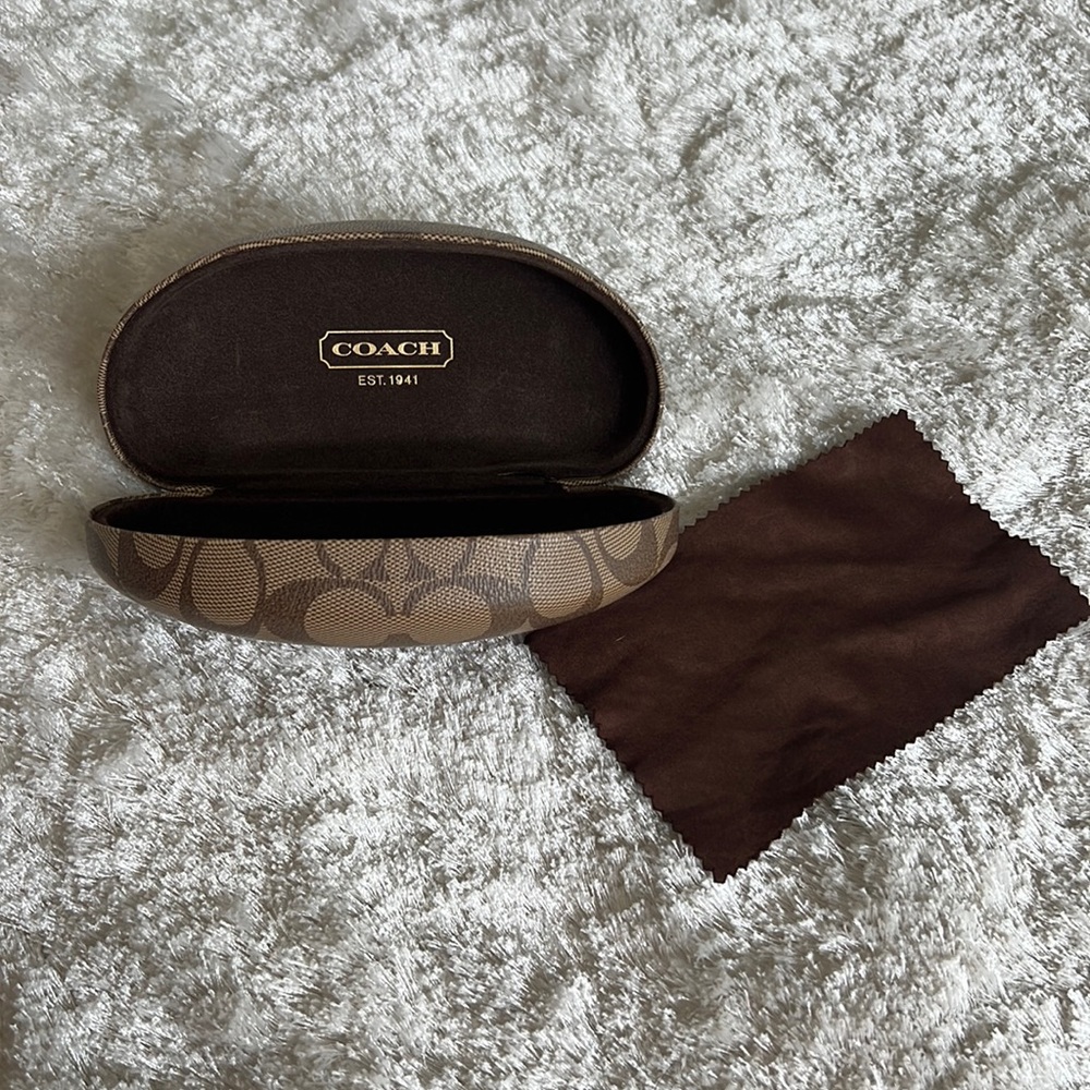 Authentic Coach Glasses Hard Case